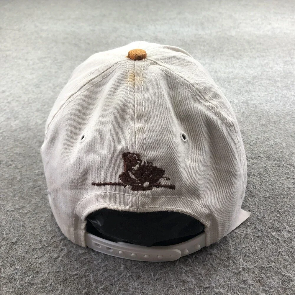 Vintage Tennessee Volunteers Hat Cap Snap Back Mens One Size White NCAA Rifleman